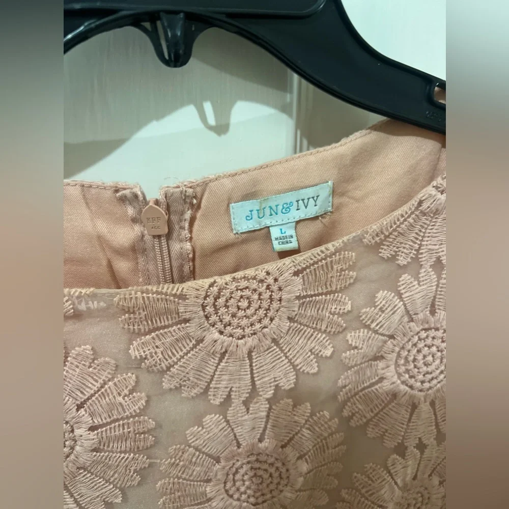 June & Ivy Embroidered Floral Dress - Picture 6 of 8